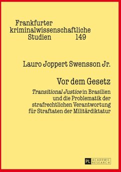 Vor dem Gesetz (eBook, PDF) - Swensson Jun., Lauro Joppert