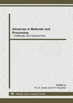 Cover Advances in Materials and Processing (eBook, PDF)