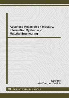 Cover Advanced Research on Industry, Information System and Material Engineering, IISME2012 (eBook, PDF)