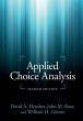 Applied Choice Analysis (eBook, ePUB) - Bild 1