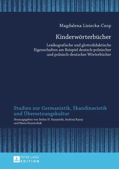 Kinderwoerterbuecher (eBook, PDF) - Lisiecka-Czop, Magdalena