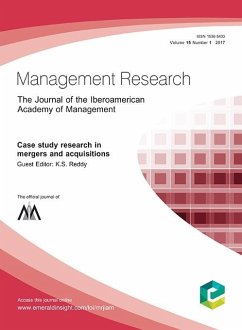 Case Study Research in Mergers and Acquisitions (eBook, PDF)