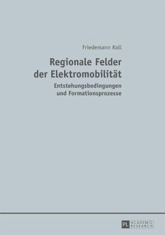Regionale Felder der Elektromobilitaet (eBook, PDF) - Koll, Friedemann