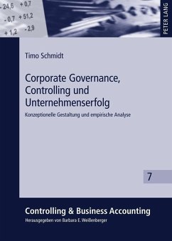 Corporate Governance, Controlling und Unternehmenserfolg (eBook, PDF) - Schmidt, Timo