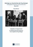 Subjekte im Experiment (eBook, PDF)
