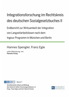 Integrationsforschung im Rechtskreis des deutschen Sozialgesetzbuches II (eBook, PDF) - Spengler, Hannes