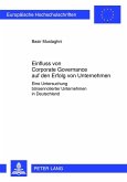 Einfluss von Corporate Governance auf den Erfolg von Unternehmen (eBook, PDF)