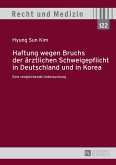 Haftung wegen Bruchs der aerztlichen Schweigepflicht in Deutschland und in Korea (eBook, PDF)