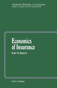 Economics of Insurance (eBook, PDF) - Borch, K. H.; Sandmo, A.; Aase, K. K.