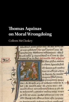 Thomas Aquinas on Moral Wrongdoing (eBook, ePUB) - McCluskey, Colleen