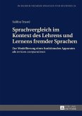 Sprachvergleich im Kontext des Lehrens und Lernens fremder Sprachen (eBook, ePUB)