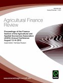 Proceedings of the Finance Section of the Agricultural and Applied Economics Association (AAEA) Annual Conference August 12-14 2012 (eBook, PDF)
