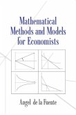 Mathematical Methods and Models for Economists (eBook, ePUB)