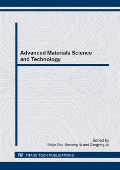Cover Advanced Materials Science and Technology (IFAMST-8) (eBook, PDF)