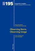 Observing Norm, Observing Usage (eBook, PDF)
