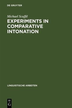 Experiments in Comparative Intonation (eBook, PDF) - Scuffil, Michael