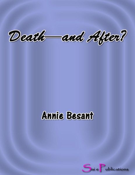 Death-and After? (eBook, ePUB)