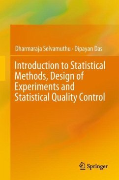 Introduction to Statistical Methods, Design of Experiments and Statistical Quality Control - Selvamuthu, Dharmaraja;Das, Dipayan