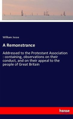 A Remonstrance - Jesse, William