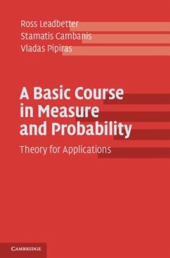 Basic Course in Measure and Probability (eBook, PDF) - Leadbetter, Ross