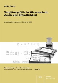 Cover Vergiftungsfälle in Wissenschaft, Justiz und Öffentlichkeit