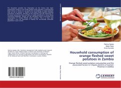 Household consumption of orange fleshed sweet potatoes in Zambia