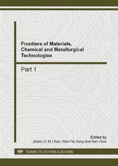 Cover Frontiers of Materials, Chemical and Metallurgical Technologies (eBook, PDF)