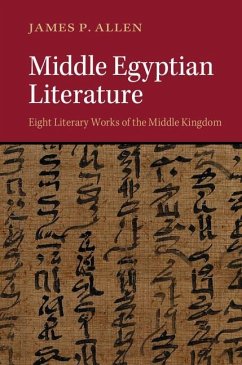 Middle Egyptian Literature (eBook, ePUB) - Allen, James P.