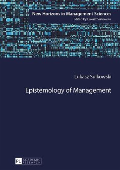 Epistemology of Management (eBook, PDF) - Sulkowski, Lukasz
