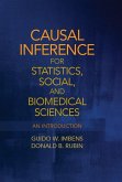 Causal Inference for Statistics, Social, and Biomedical Sciences (eBook, ePUB)