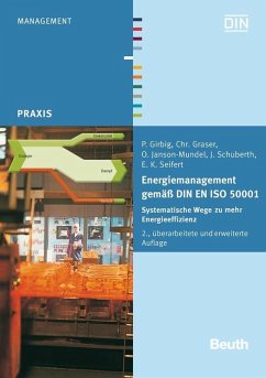 Cover Energiemanagement gemäß DIN EN ISO 50001 (eBook, PDF)