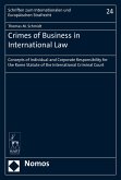 Crimes of Business in International Law (eBook, PDF)