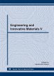Engineering and Innovative Materials V... - Bild 1