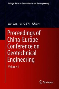 Proceedings of China-Europe Conference on Geotechnical Engineering