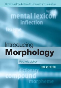 Introducing Morphology (eBook, ePUB) - Lieber, Rochelle