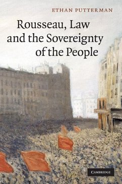 Rousseau, Law and the Sovereignty of the People (eBook, ePUB) - Putterman, Ethan