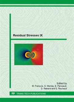 Cover Residual Stresses IX (eBook, PDF)