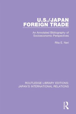 Cover U.S./Japan Foreign Trade (eBook, ePUB)