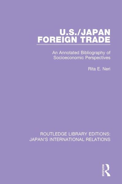 U.S./Japan Foreign Trade (eBook, ePUB) U.S./Japan Foreign Trade (eBook, ePUB)