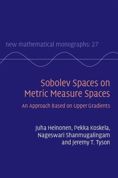 Sobolev Spaces on Metric Measure Spaces (eBook, PDF) - Heinonen, Juha