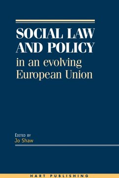 Cover Social Law and Policy in an Evolving European Union (eBook, PDF)