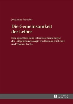 Die Gemeinsamkeit der Leiber (eBook, ePUB) - Johannes Preusker, Preusker