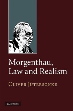 Morgenthau, Law and Realism (eBook, ePUB) - Jutersonke, Oliver