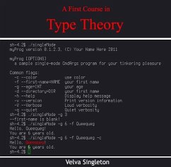 Cover First Course in Type Theory, A (eBook, PDF)