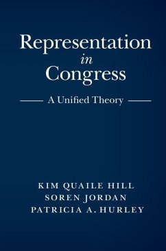 Representation in Congress (eBook, ePUB) - Hill, Kim Quaile