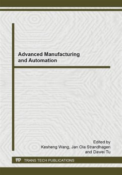Cover Advanced Manufacturing and Automation (eBook, PDF)
