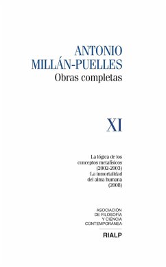 Cover Millán-Puelles Vol. XI Obras Completas (eBook, ePUB)