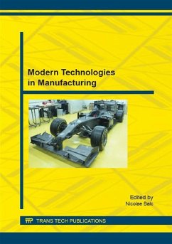 Cover Modern Technologies in Manufacturing (eBook, PDF)