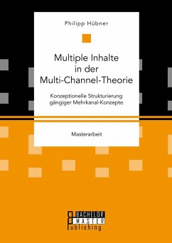 Multiple Inhalte in der Multi-Channel-Theorie. Konzeptionelle Strukturierung gängiger Mehrkanal-Konzepte (eBook, PDF) - Hübner, Philipp