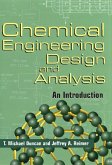 Chemical Engineering Design and Analysis (eBook, ePUB)